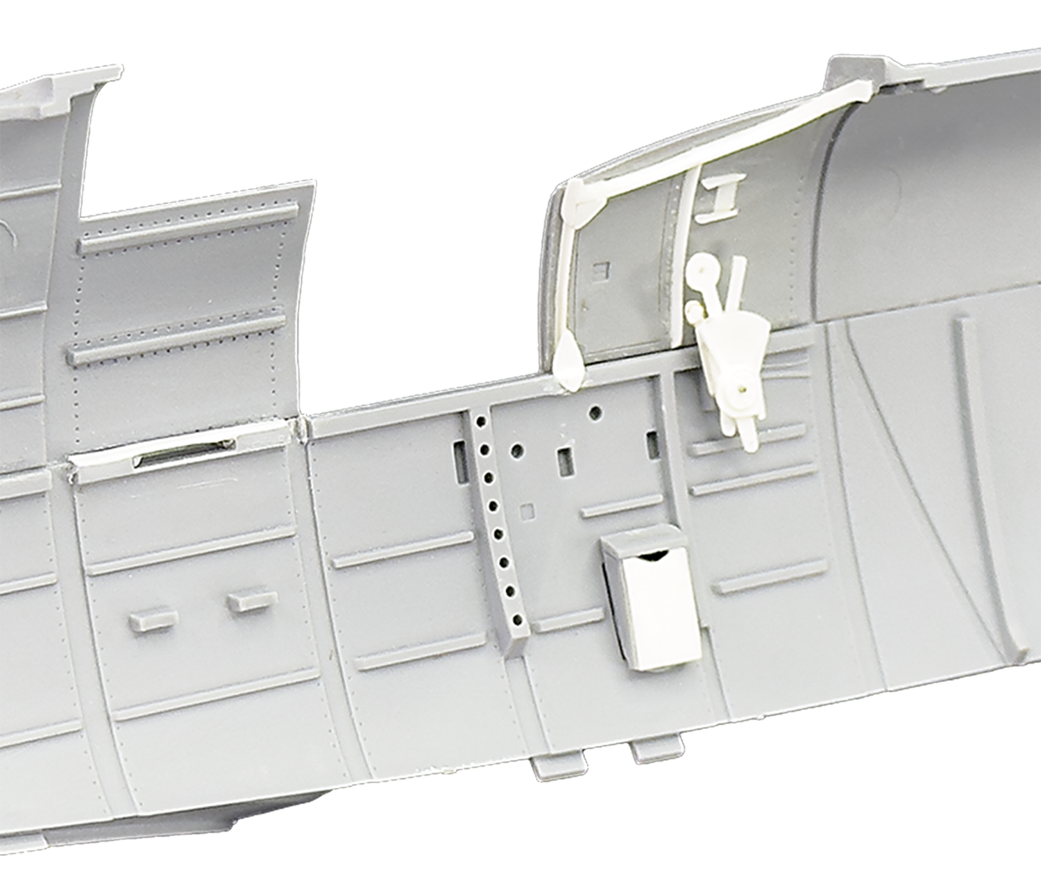Spitfire Mk.VIII/IX Styrene Sheet Metal Cockpit Parts for the 1/24